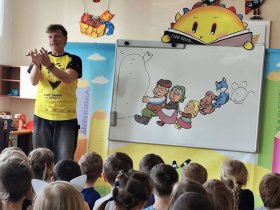 Pohádkové kreslení s ilustrátorem Adolfem Dudkem